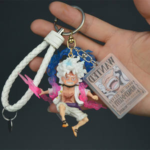 พวงกุญแจโมเดล PVC ทำมือ ลายไนก้า ลูฟี่ น่ารัก ติดกระเป๋า <span class=keywords><strong>กา</strong></span>ร์ตูน <span class=keywords><strong>แบรนด์</strong></span> Pirate Sea King - Product Image 1