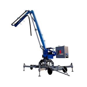 Machines de construction de type roue JIUHE, flexible et mobile, épandeur de béton HGY17, flèche de placement de béton mobile - Product Image 1