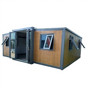 Contenedor Plegable Expandible de 20 Pies (40 pies) con 2 Dormitorios, Villa Prefabricada en Contenedor Expandible, Superventas - Product Image 1