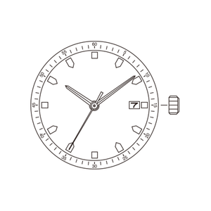 Pièces de mouvement de montre mécanique automatique Miyota 8315 d'origine japonaise - Fabricants de montres de luxe OEM ODM personnalisées - Product Image 3