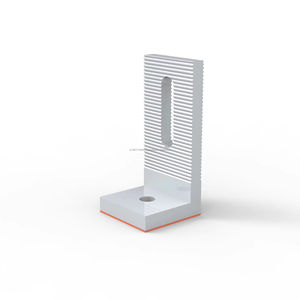 Instalación fotovoltaica de pies en L confiable para techo de estaño corrugado Montaje solar en techo Solución estándar Aplicación en tierra para cochera - Product Image 1