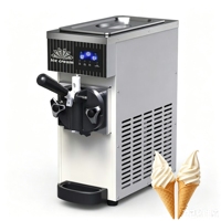 Commerciële mini-ijsmachine, softijsmachine, desktop ijsmachine, fabriek voor ijsmachines