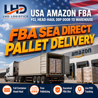 Agent d'expédition Amazon FBA USA, services logistiques porte-à-porte par mer, transitaire international, consolidation de fret, transport de conteneurs