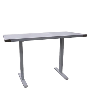 Table de travail ergonomique en acier inoxydable 304 à un seul niveau avec poignée à manivelle réglable en hauteur - Product Image 1