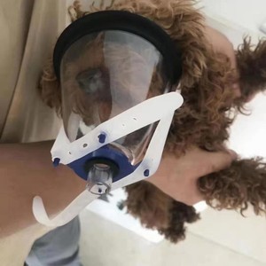 Ensemble de masques d'inhalation d'oxygène pour petits animaux avec étui de rangement pour anesthésie et nébulisation des animaux de compagnie, sans intubation requise - Product Image 4