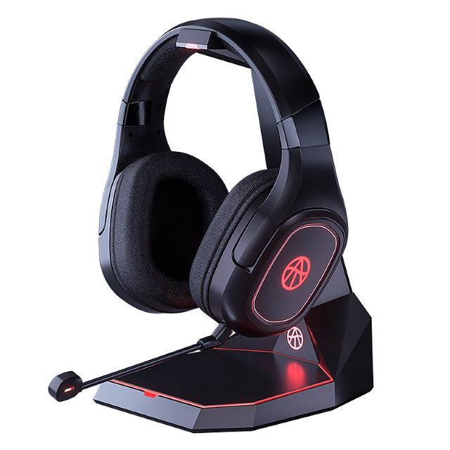 OEM Custom RGB LOGO 2.4G Wireless Gaming Headset Game Headphone for PC PS4 PS5 XB0X SWITCH