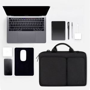 Polyester 15.6 Light <b>Waterproof</b> Computer Bag Portable Briefcase <b>Waterproof</b> 13.3inch 14 Inch <b>Laptop</b> Shoulder Bag for Travel - Product Image 3