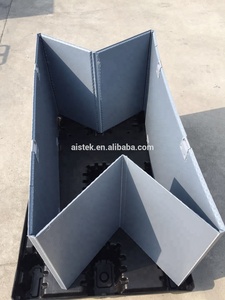 Có Thể Xếp Chồng Và Ráp Kho Công Nghiệp Heavy Duty Lưu Trữ Bin Nhựa Pallet Sleeve Box/<span class=keywords><strong>Container</strong></span> - Product Image 3