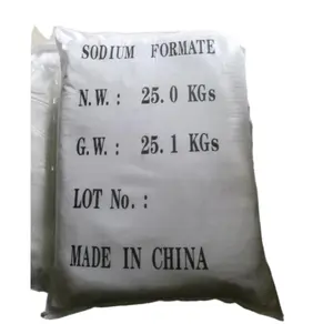 Formiate de sodium de qualité industrielle, fournisseur chinois 98%