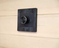 Sauna infrarouge lointain 2 personnes en bois massif moderne avec chauffage électrique à spectre complet et carbone, OEM ODM, en cèdre.