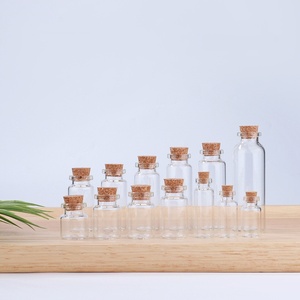 Flacon en verre vide portable pour huile essentielle, huile capillaire, échantillon, bouteilles en verre avec bouchon, mini-bouteille, bouteille en verre DIY - Product Image 4