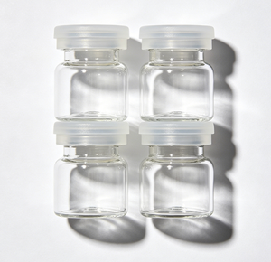 Bocaux de rangement en verre transparent avec bouchons à pression en aluminium argenté, pour présentation multi-arrangements, petites bouteilles en verre vides - Product Image 6