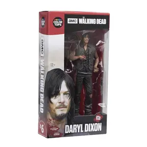 Yürüyen ölü film ve televizyon figürü Negan Rick grimes Daryl dixon el yapımı süs modeli stok hediye öğeleri