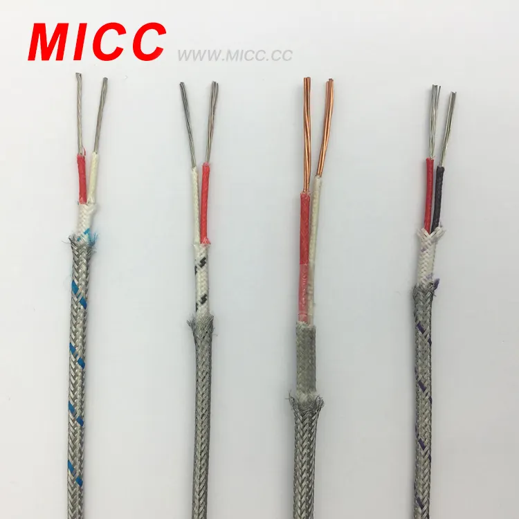 MICC fio cabo de fio de Alta temperatura FEP termopar tipo J