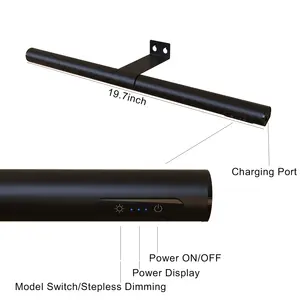 Luci dello specchio senza fili della applique della parete della decorazione con 4000mAh alimentato a batteria