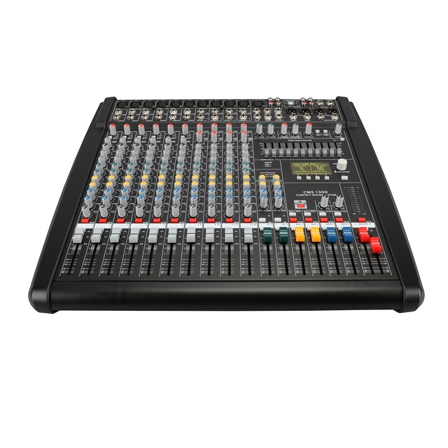 10 ChannelOLED Screen Professional Digital Audio Music Mixer DJ Console Cms1000-3