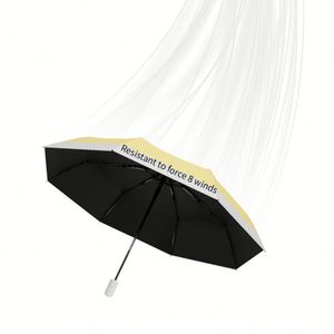 Custom Logo Portable 3 Fold Automatic <b>Umbrella</b> <b>Windproof</b> Waterproof UV <b>Umbrella</b> for Kids Adults - Product Image 6