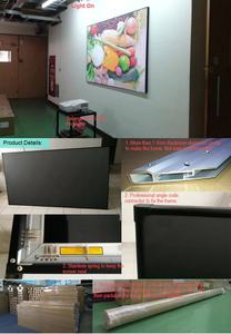 Écran XY 110 pouces écran cristal UST ALR PET avec cadre en alliage d'aluminium écran de projecteur à portée Ultra courte pour Xiao Mi <span class=keywords><strong>WEMAX</strong></span> <span class=keywords><strong>ONE</strong></span> - Product Image 6