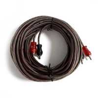 Câble 2RCA avec conducteur CCS et fiche nickelée pour système audio de télévision, de voiture et d'enceintes
