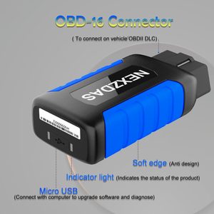 Humzor nexzdas nd306 Lite công cụ chẩn đoán toàn hệ thống cho <span class=keywords><strong>Android</strong></span> bao gồm thiết lập lại dầu TMPS epb ABS SAS <span class=keywords><strong>DPF</strong></span> - Product Image 5