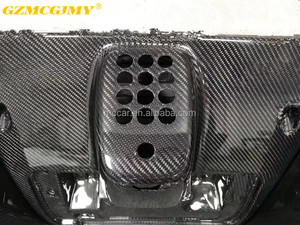 Diffusore Posteriore in Fibra di Carbonio Stile V di Alta Qualità, Separatore Paraurti Posteriore per <span class=keywords><strong>Ferrari</strong></span> <span class=keywords><strong>488</strong></span> - Product Image 5