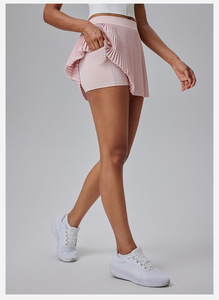 Taille haute en gros femmes Tennis Golf jupes Shorts intérieurs jupes athlétiques sport course Pickleball <span class=keywords><strong>jupe</strong></span> avec poches - Product Image 3