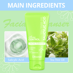 Customize Tea <strong>Tree</strong> Oil <strong>Face</strong> Wash 100g for Men Women Oil Skin Purifying Pores <strong>Face</strong> Wash Deep Cleansing Facial Cleanser - Product Image 4