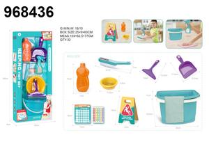 Ensemble de jeu magique pour enfants avec <span class=keywords><strong>aspirateur</strong></span> <span class=keywords><strong>jouet</strong></span>, balai, éponge, pelle à poussière et jouets de nettoyage factice - Product Image 3