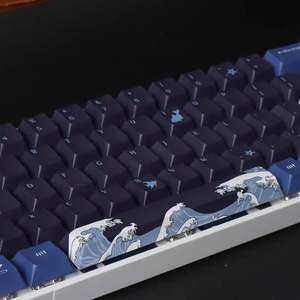 Personnalisé <span class=keywords><strong>Keycaps</strong></span> 87 Touches OEM Profil DYE Sublimation Black Coral Sea <span class=keywords><strong>GMK</strong></span> <span class=keywords><strong>KEYCAPS</strong></span> Keyboard <span class=keywords><strong>Keycaps</strong></span> - Product Image 3