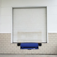 Porte à enroulement industrielle en aluminium, électrique et manuelle, robuste, pour entrepôt