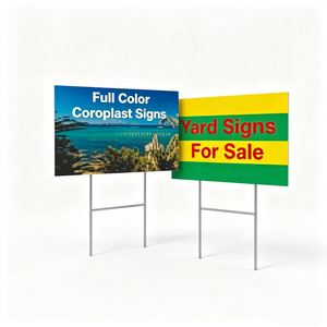 Flame Retardant High Impact PP Hollow Corrugated <b>Sheet</b> Screen Print Board for Indoor Signage Voting Parade Billboard Poster - Product Image 1