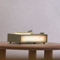 Diffuseur d'arômes vintage 3 en 1 avec lumière d'ambiance LED, haut-parleur sans fil pour la décoration de la maison