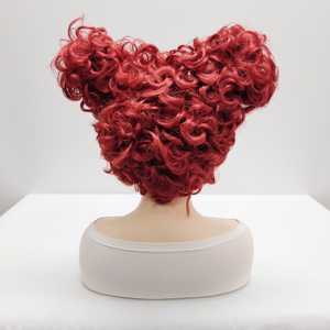 ANXIN Fabricantes Venta al por mayor Nuevas pelucas de Cosplay inspiradas en Alicia en el país de las maravillas y la reina roja - Product Image 6