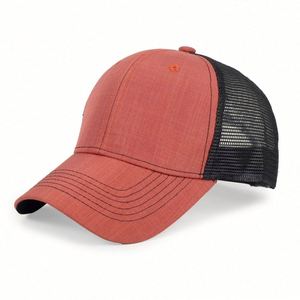 Wholesale OEM Sport Gorras Personalized Custom Print 3D logo Customize Mesh Hats Custom Logo Blank <b>Plain</b> Trucker <b>Cap</b> - Product Image 3
