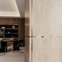 Meuble de bar de salon moderne personnalisé BOSNiE, buffet de rangement avec 5+ tiroirs, meubles en bois écologiques de luxe pour usage hôtelier