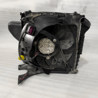 Para Porsche 911 991 718 981 982: Marco de radiador, ventilador eléctrico, radiador, cubierta de ventilador, condensador, parachoques, piezas de embellecedor delantero OEM