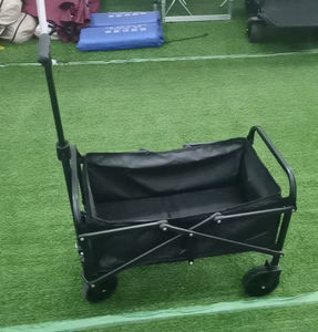 Troli lipat portabel baja tahan karat, untuk <span class=keywords><strong>festival</strong></span> OEM keranjang berkemah portabel dapat dilipat pantai luar ruangan - Product Image 6
