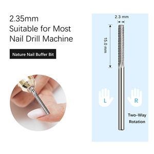 Outils de meulage Yaqin foret à <span class=keywords><strong>ongles</strong></span> en carbure pour <span class=keywords><strong>ongles</strong></span> naturels polisseur à <span class=keywords><strong>ongles</strong></span> naturel de haute qualité pour une utilisation en Salon - Product Image 2