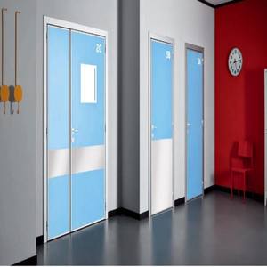 Porte acoustique médicale sablée au feu Dimensions Sites Cas de projet Portes d'hôpital - Product Image 2