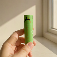Tubes d'emballage pour baume à lèvres imprimés avec logo, couleurs et tailles personnalisées, contenants pour bâtonnets déodorants, tube en papier de 30 g, déodorant pressurisé