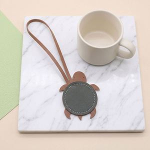 Porte-clés léger en cuir PU, pendentif tortue mignon, sangle durable, design personnalisable, multicolore, design simple, souvenir promotionnel - Product Image 6