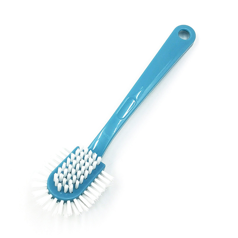 Brosse à chaussures à cinq faces bleue C1F48