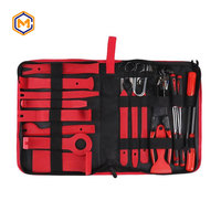 Outils de réparation audio automobile 19 pièces 38 pièces 39 pièces 40 pièces Kit d'outils de démontage de garnitures et de clips automobiles
