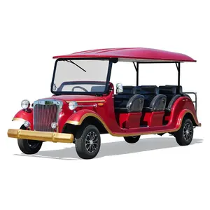 Classic Vintage Electric Sightseeing Bus Car Retro Classical Auto 10 Seater Mini Cars Old Style Price