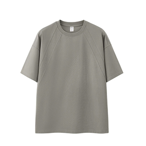 เสื้อยืดถอดง่าย2025เย็บปะติดปะต่อกันเฮฟวี่เวท - Product Image 1