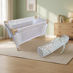 Apexcel Poussette de voyage de luxe pour poupée, Landau, Chaise haute, Porte-bébé, Chariot, Siège auto, OEM ODM, Tandem bébé, Métal, Plastique - Product Image 2