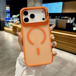 เคสโทรศัพท์ iPhone 17 Pro Max รุ่นใหม่ พร้อมกรอบกล้อง รองรับการชาร์จไร้สาย ผิวสัมผัสด้าน สำหรับ iPhone 17 16 15 14 13 12 - Product Image 4
