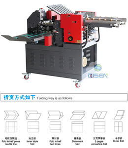 Cuốn Sách Tạp Chí Máy Gấp Và Gấp Giấy 330 Máy Gấp Và Đóng Bìa Máy Gấp Và Dập Giấy Tự Động Hoàn Toàn - Product Image 4