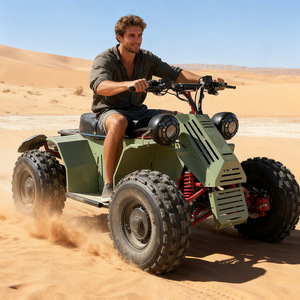Motocicleta Eléctrica Todoterreno 4x4 con Batería de Litio de 20000W, Velocidad Máxima de 100km/h, Capacidad de Ascenso de 35°, Doble Suspensión Extrema - Product Image 1