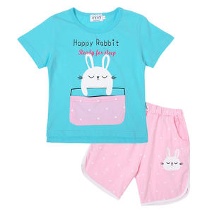 Vêtements pour enfants 2022, ensemble imprimé été pour filles et garçons, ensembles de vêtements pour filles, vêtements pour filles - Product Image 2